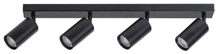 Rabalux 2086 - Lampa sufitowa SOLO 4xGU10/25W/230V czarna