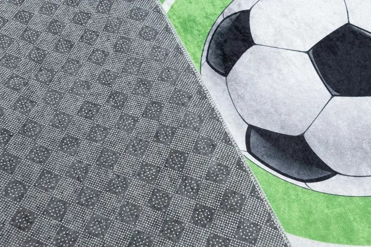 Zielony dywan z boiskiem do piłki nożnej C6-F06