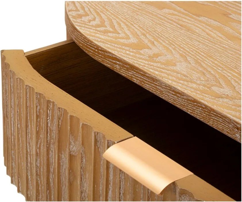 Komoda z litego drewna jodłowego w naturalnym kolorze 81x82x46 cm Gothenburg – Mauro Ferretti