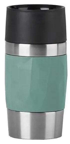 Tefal - Termokubek 300 ml COMPACT MUG stal nierdzewna/zielony