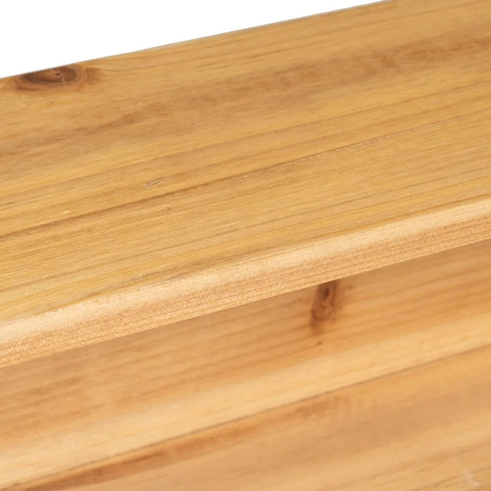 Półka na zdjęcia z litego drewna topolowego 60 cm Aspen – Casa Selección