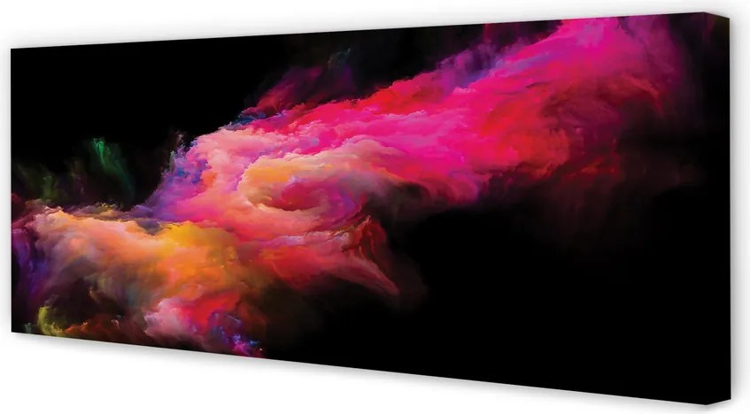 Zdjęcie na płótnie Różowa Geometria Fraktalna