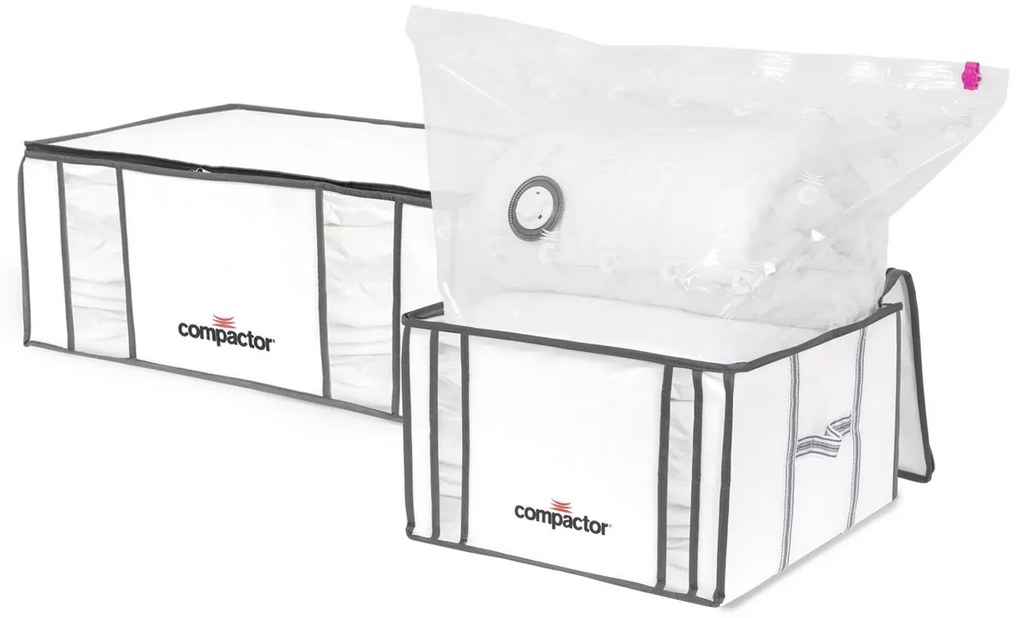 Compactor Zestaw próżniowych pojemników Life 1x M125 l, 1x XL 190 l, 2 szt.