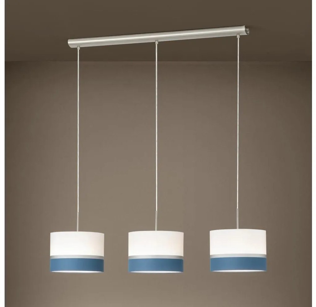 Eglo 38555 - Żyrandol na lince SPALTINI 3xE27/60W/230V