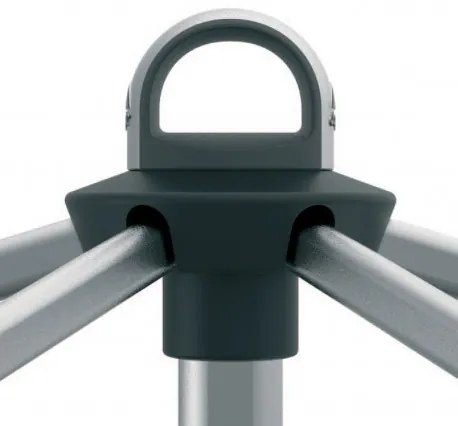 EXPERT 3 x 2 m - uchylny parasol ogrodowy z uchwytem : Substancja Desen - 833