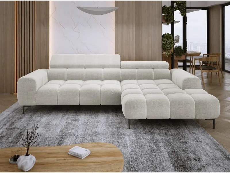 Narożnik PLAZA MINI Lewostronny w tkaninie EDEN 01 WERSAL