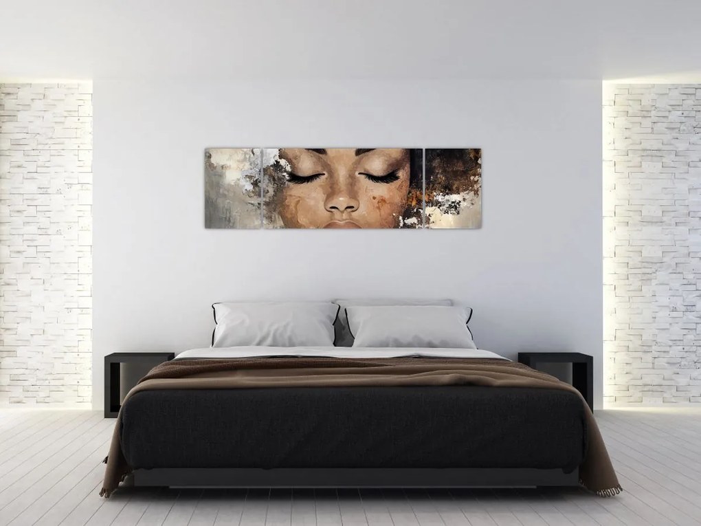 Obraz - Portret kobiety (170x50 cm)