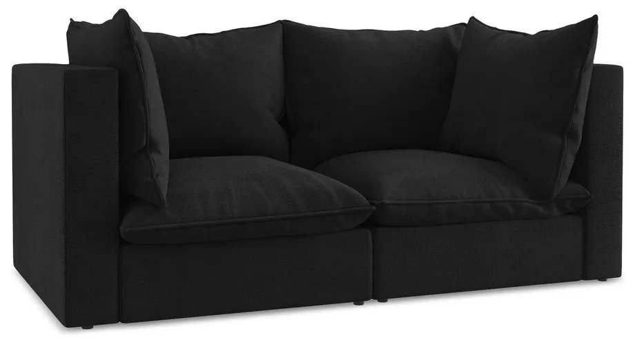 Czarna sofa 180 cm Manao – Makamii