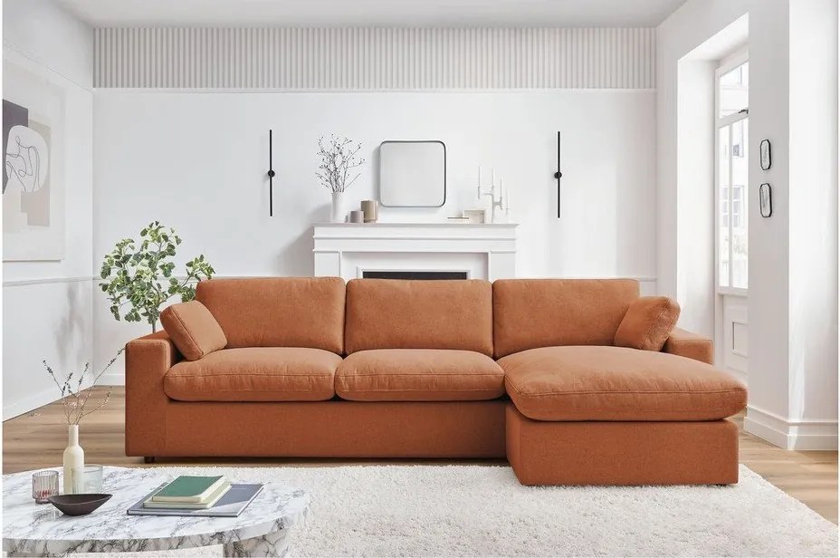 Pomarańczowy narożnik Belair – Bobochic Paris