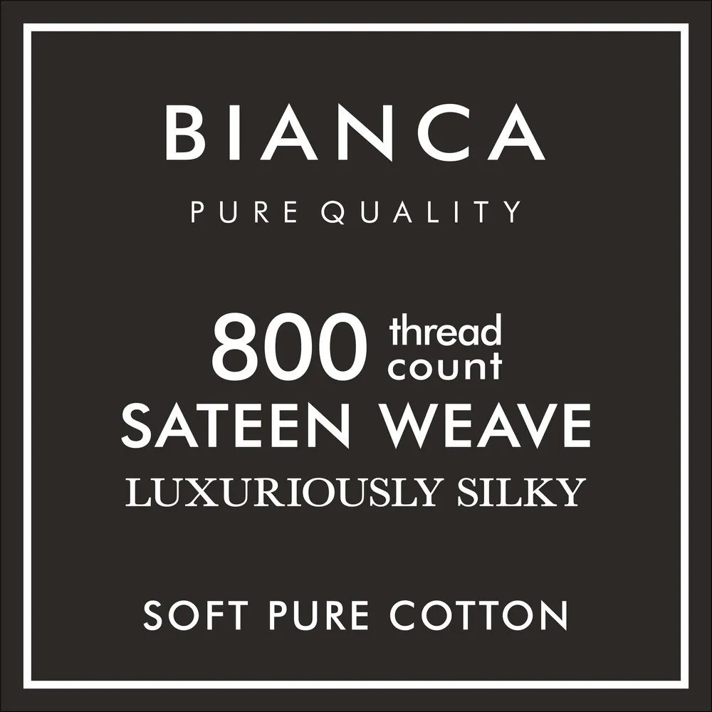 Białe prześcieradło z satyny bawełnianej z gumką 150x200 cm Luxury Cotton Sateen – Bianca
