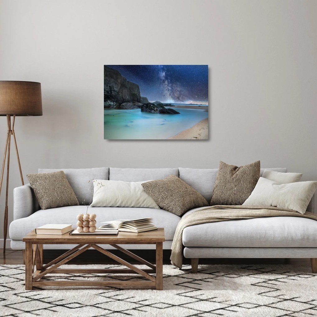 Obraz na szkle - plaża (70x50 cm)