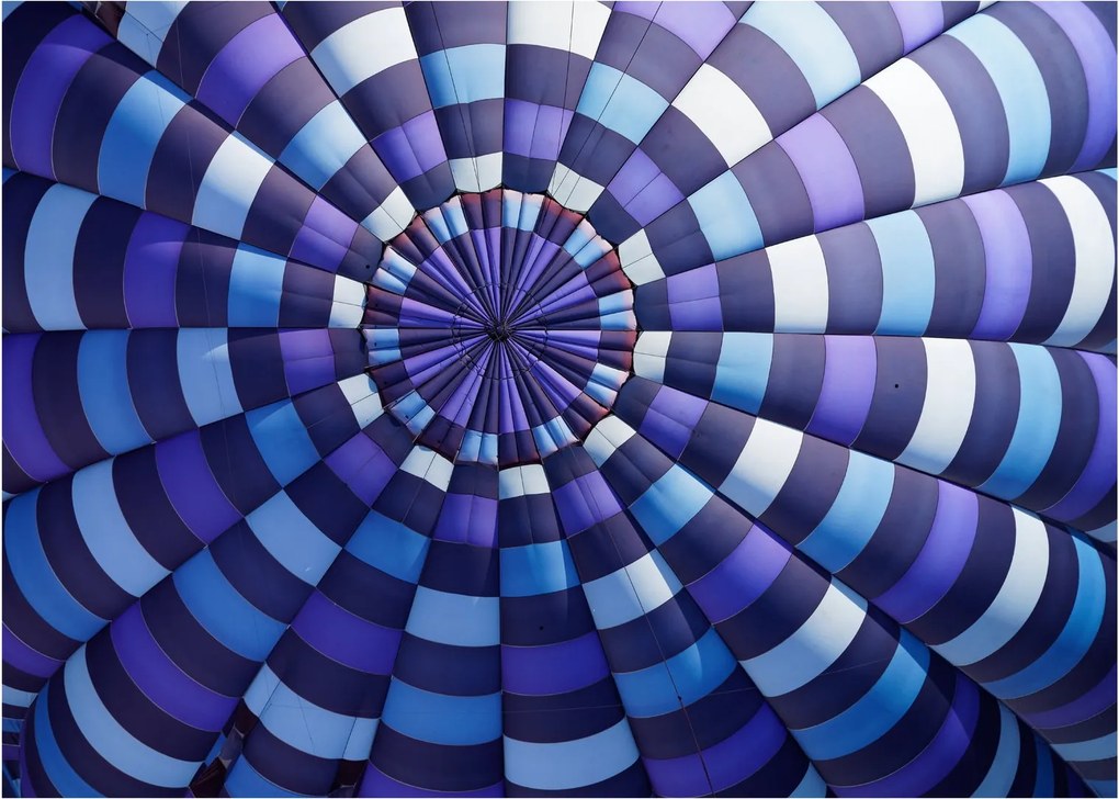 Obraz na szkle - struktura latającego balonu (70x50 cm)