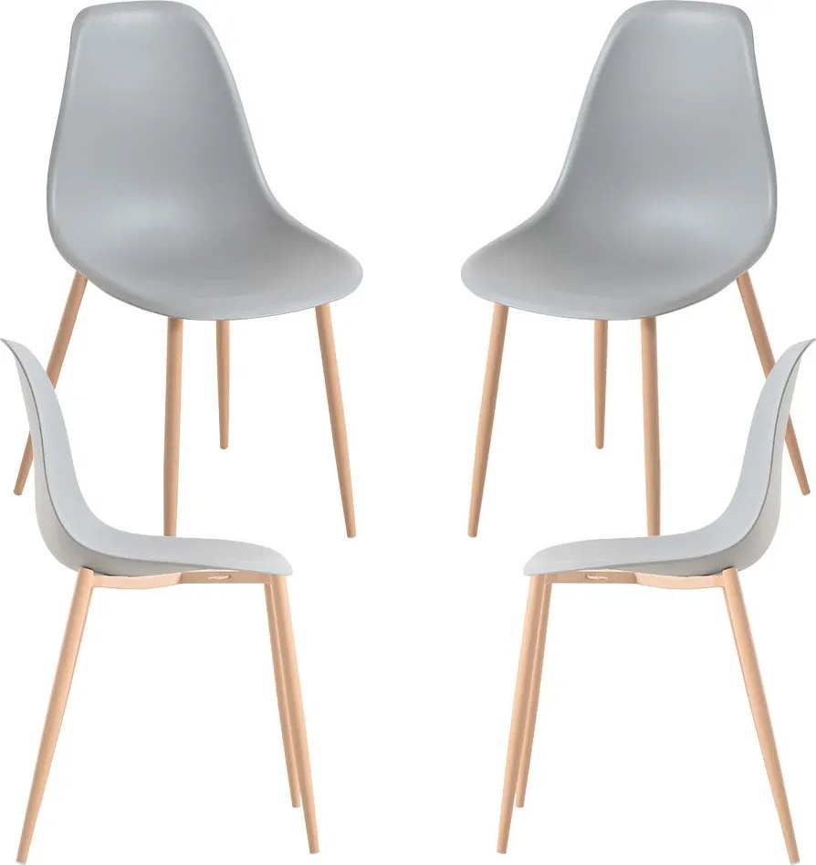 Zestaw 4 Krzese Mykle