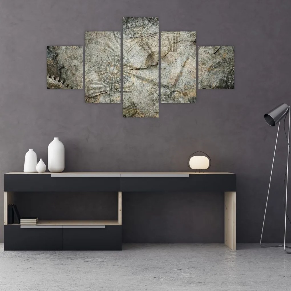 Obraz - Upływ czasu (125x70 cm)
