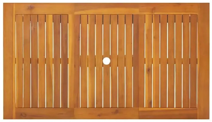 Prostokątny stół z drewna akacjowego B4-T93