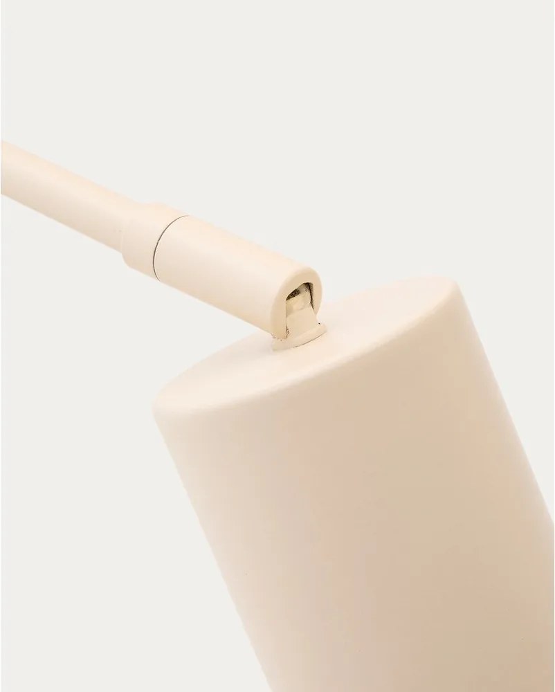 Beżowa metalowa lampa stołowa (wysokość 49 cm) Manie – Kave Home