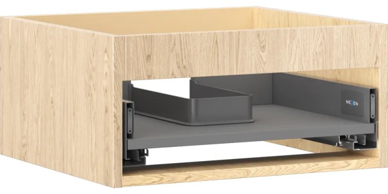 Mexen Box-A korpus szafki podumywalkowej 50 cm, 1 szuflada, dąb - 91AX0-0500-235-1-81