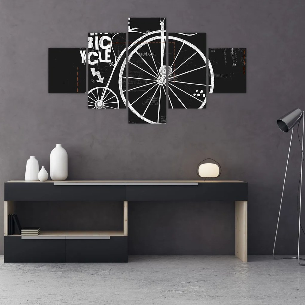 Obraz - Welocyped (125x70 cm)
