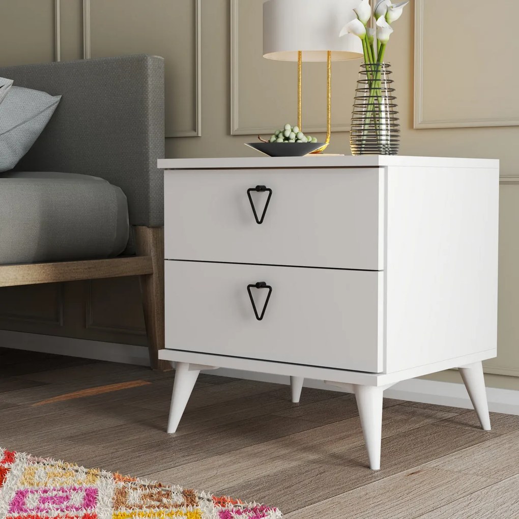 Stolik nocny Versa-Ce White