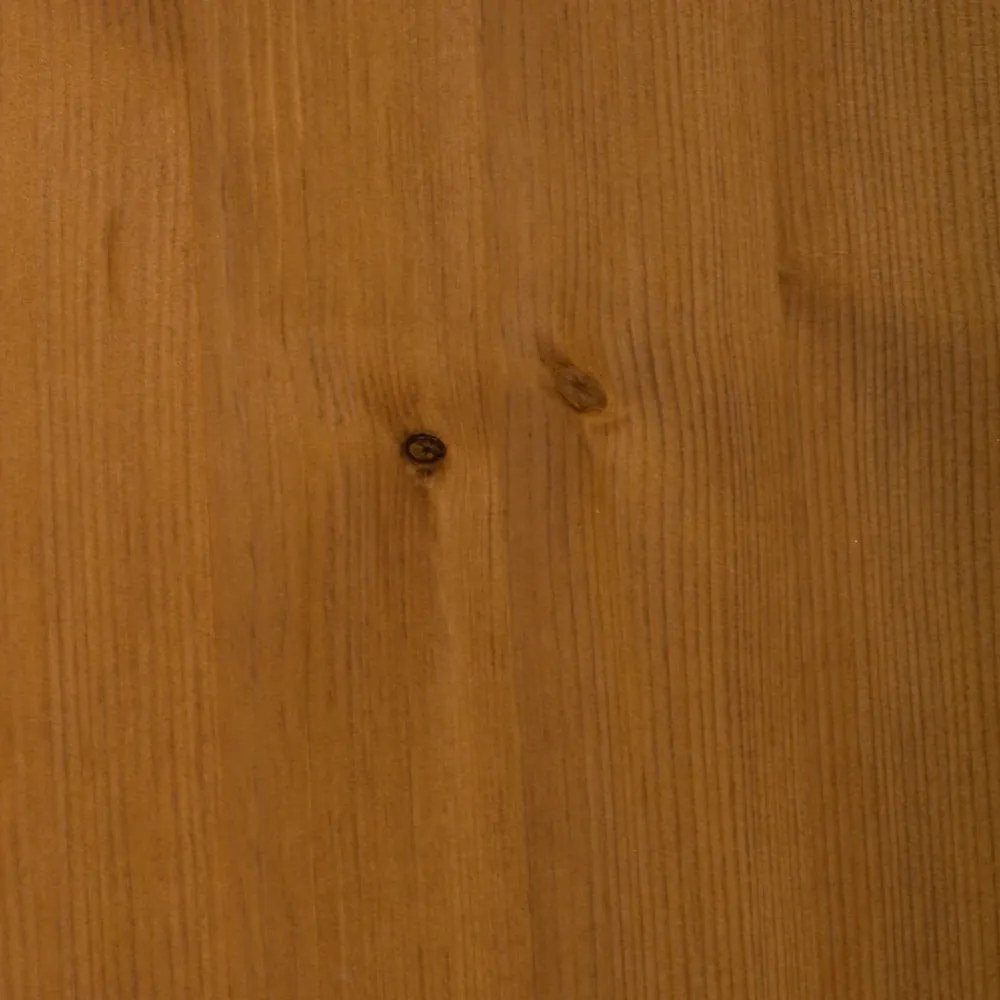 Biały regał z litego drewna sosnowego 74x223x37 cm Anita – Støraa