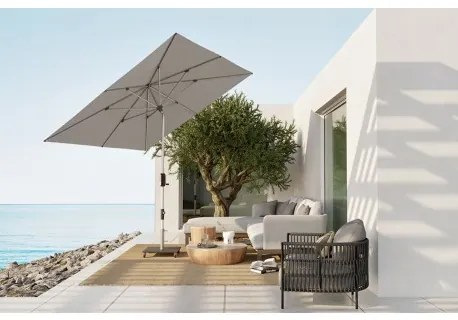 KNIRPS APOLL 240 x 240 cm - parasol ogrodowy : Kolor parasola - Czarny