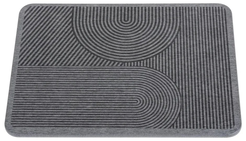 Szara podkładka do naczyń okrzemkowa (z diatomitu) 40x30 cm Damon – Wenko