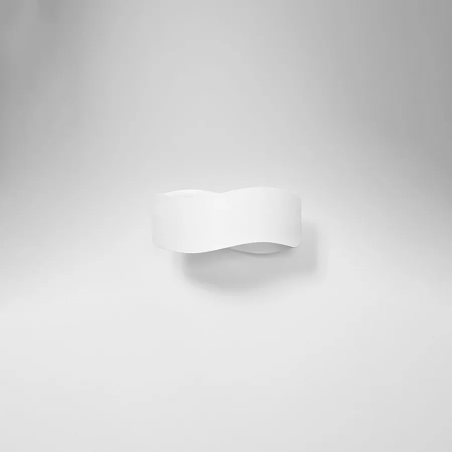 Kinkiety nowoczesny Zanila, stal - 1 źródło światła 4000K - L.30 x H.13 cm - biały