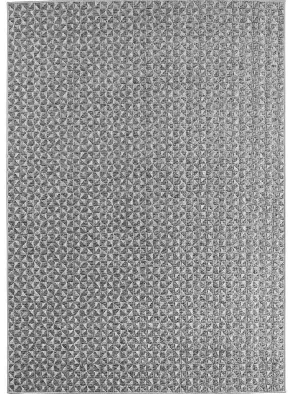 Dywan zewnętrzny Ibiza Trójkąty szary 280 cm x 370 cm