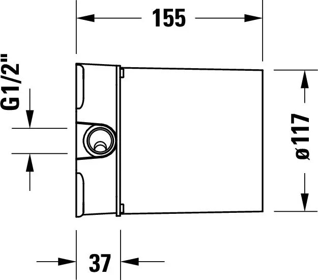 Korpus podtynkowy Duravit