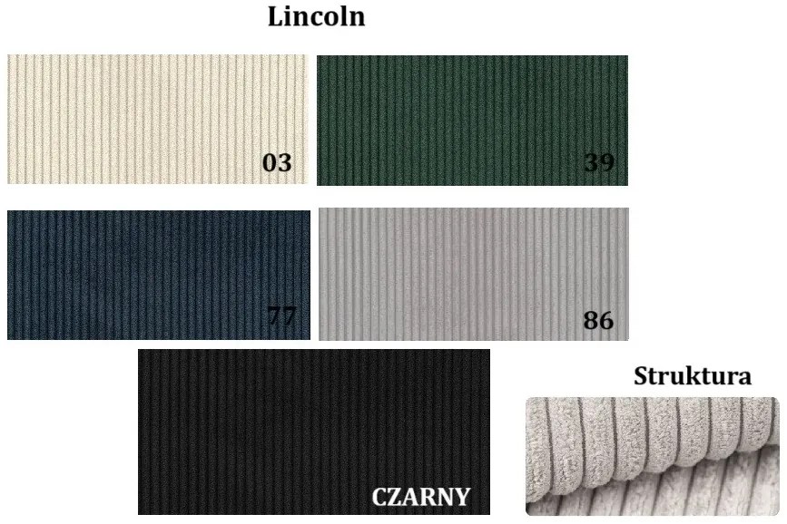 Komfortowa sofa narożna z funkcją spania oraz schowkiem pod siedziskiem, niebieski - Lincoln 77, Bueno II, lewy