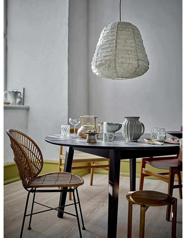 Biała lampa wisząca ø 50 cm Leena – Bloomingville