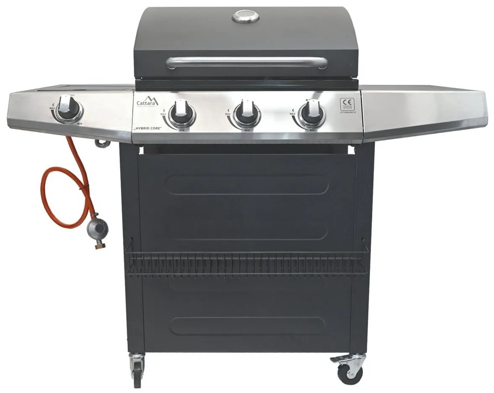 Cattara Grill HYBRID CORE gaz/węgiel drzewny, 126x 114 x 55 cm