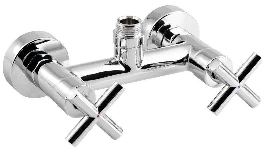 Sapho - Bateria prysznicowa AXIA, chrom błyszczący