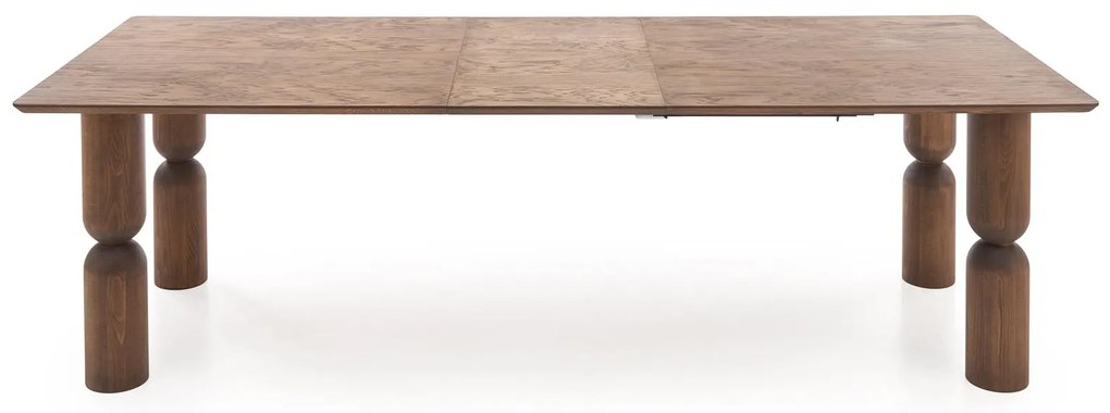ELTON stół rozkładany 200-300x101x76 cm jasny orzech mieści 8-10 osób