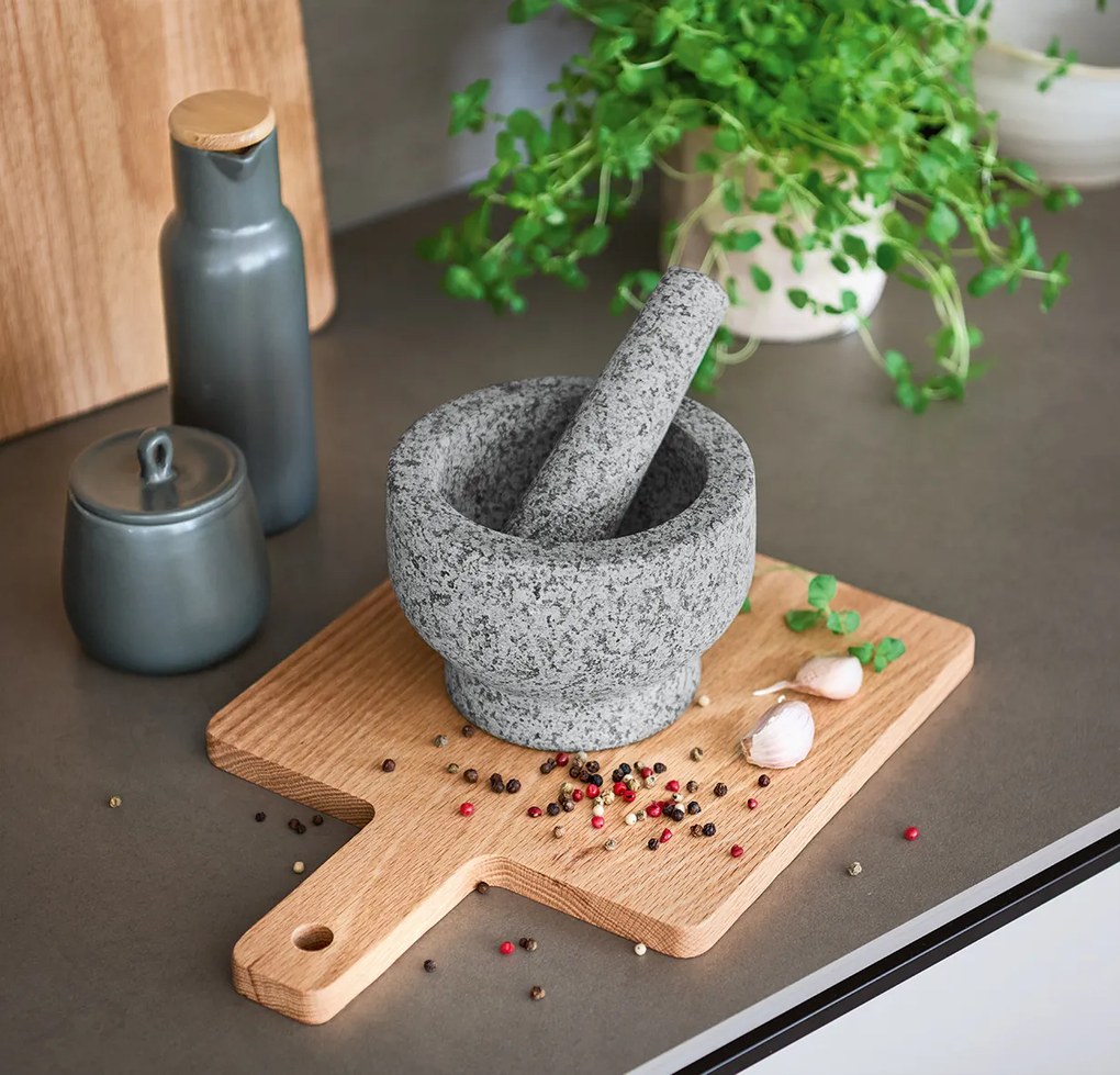 Moździerz granitowy ELVO, Ø 14 cm