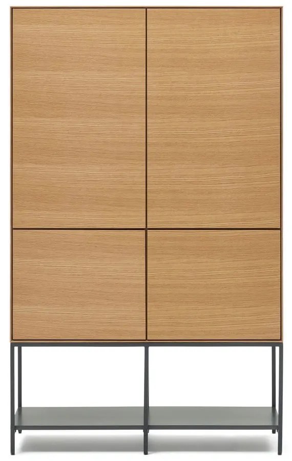 Szafka w dekorze dębu 97,5x160 cm Vedrana – Kave Home