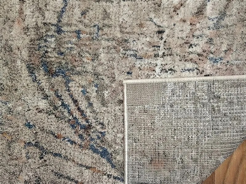 Dywan nowoczesny Fancy Strukturalny Beżowo-Szary 120 cm x 170 cm 100% poliester