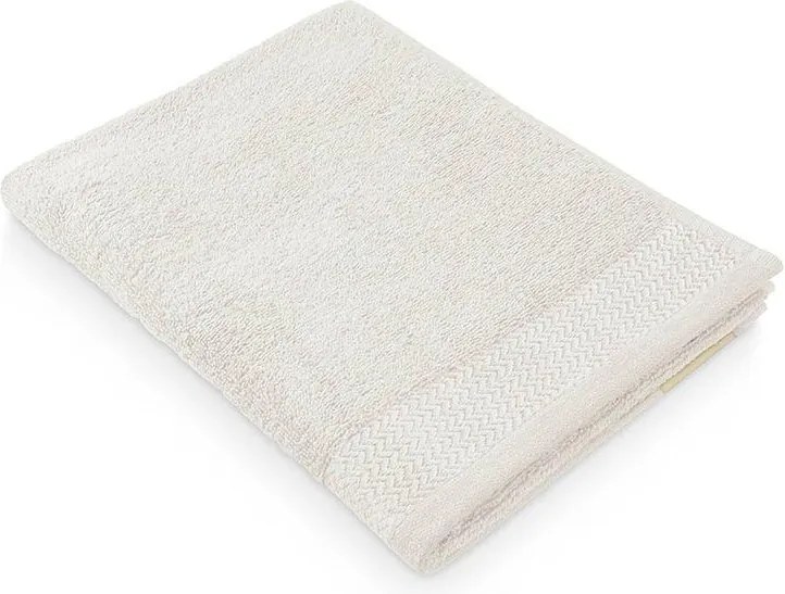 Ręcznik CLYR 50x100 cm kremowy, 100% bawełna