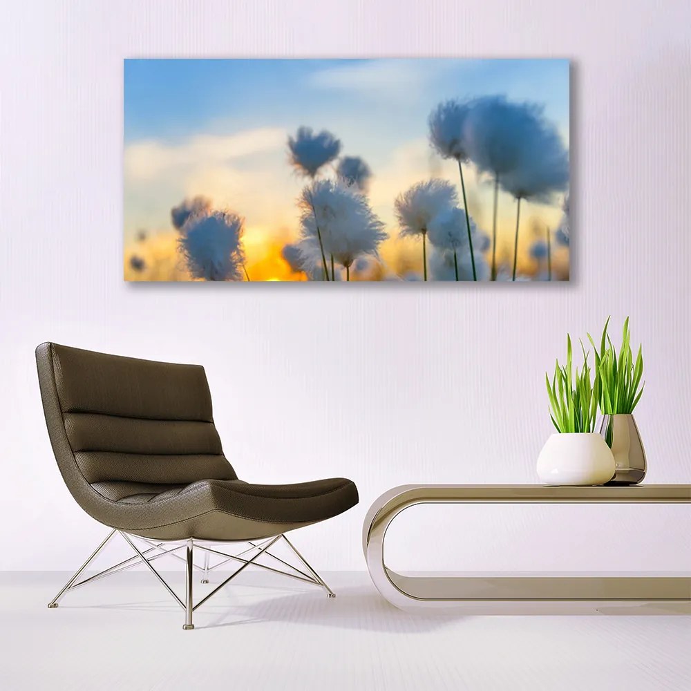 Obraz canvas Romantyczna Natura w Kwiatach