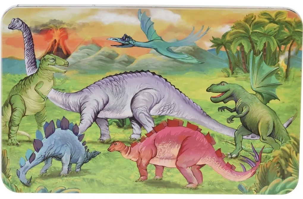 Puzzle Dino Świat, 80 elementów