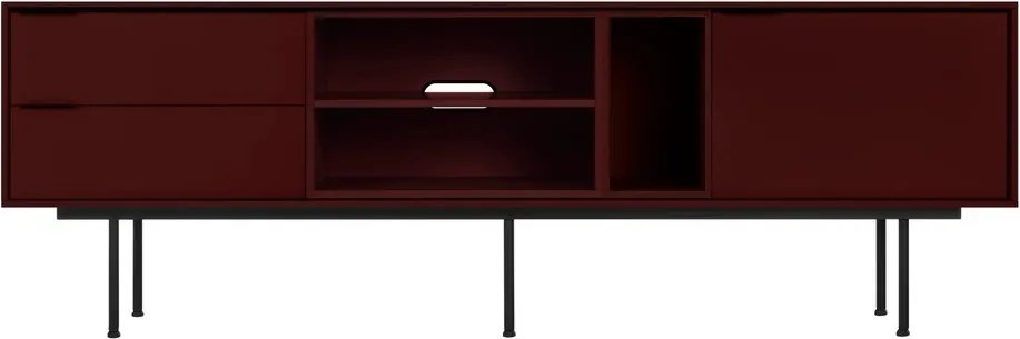 Bordowa szafka pod TV 189x61x42 cm Mod – noo.ma