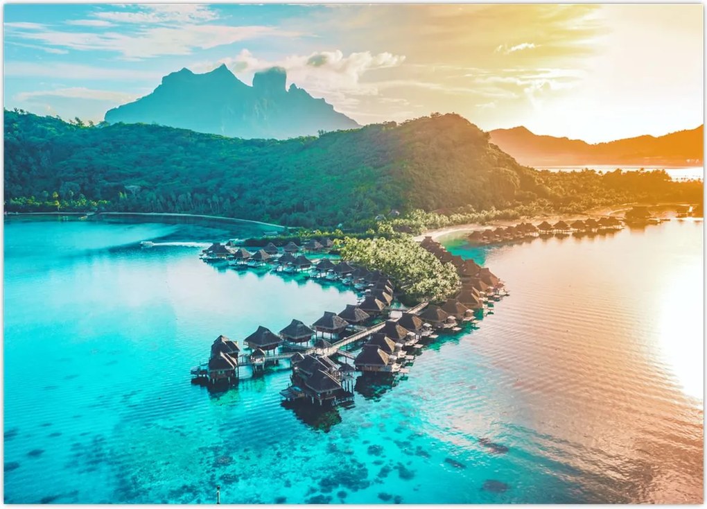 Obraz - Bora Bora (70x50 cm)