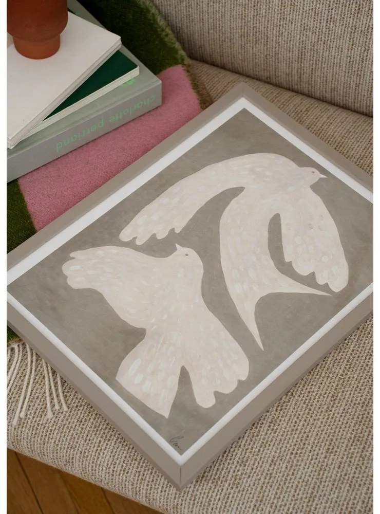 Plakat 30x40 cm Two Birds – Clara Schicketanz – The Poster Club