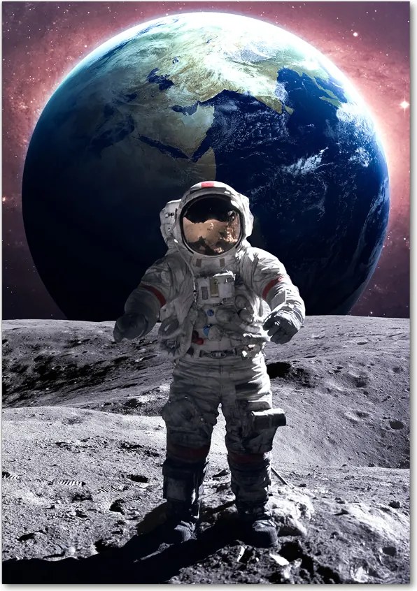 Foto obraz szkło akryl pionowy Astronauta