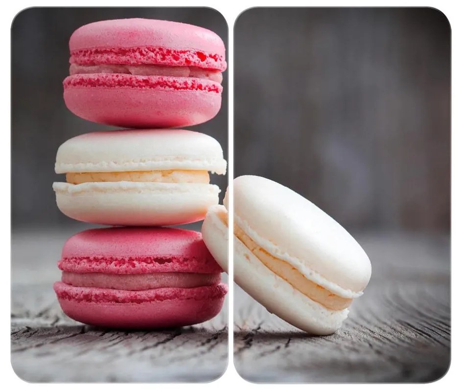 WENKO 2521496100 - Pokrywa na płytę kuchenną 52x30 cm wielobarwna/szara/przezroczysta