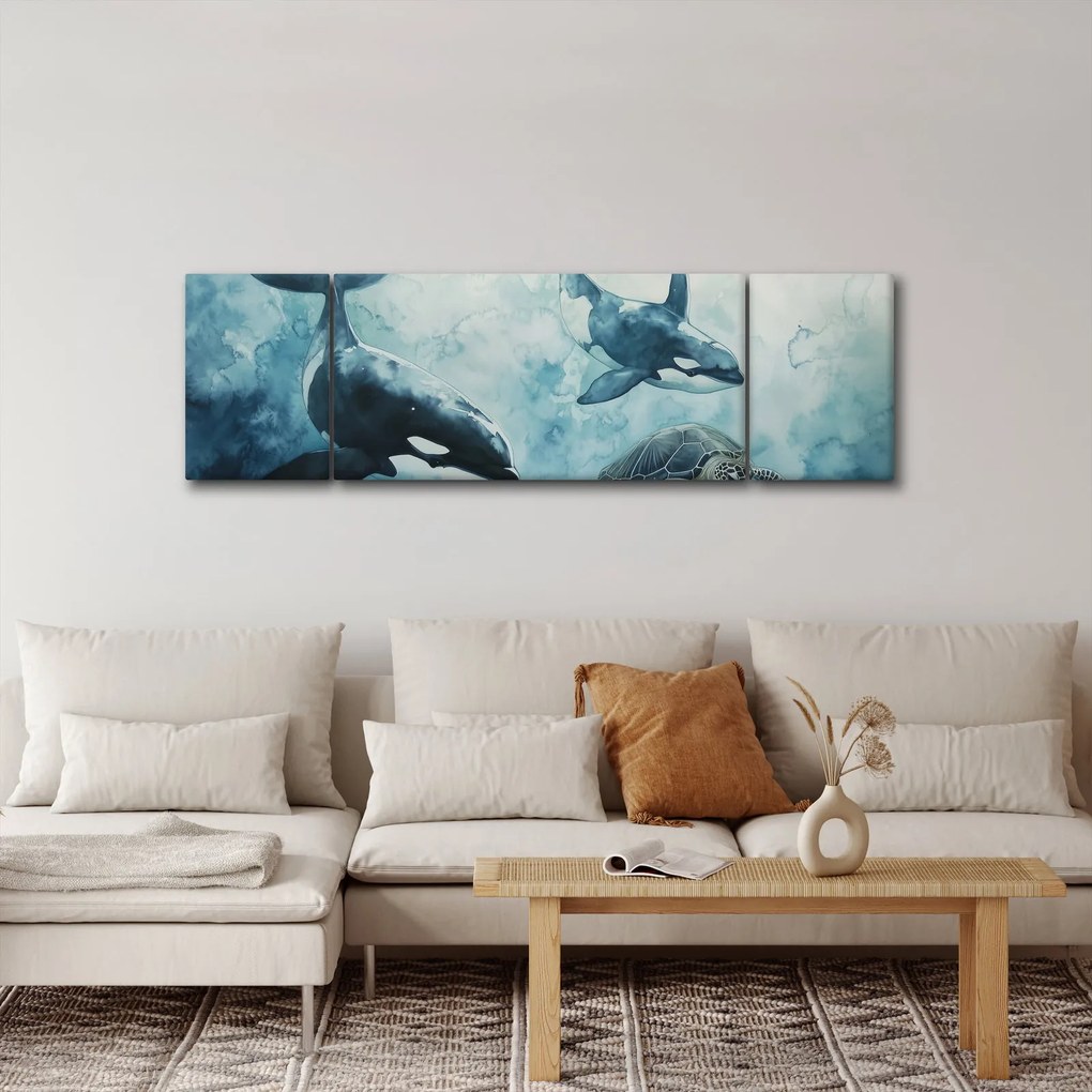 Obraz - Malowidło podwodne (170x50 cm)