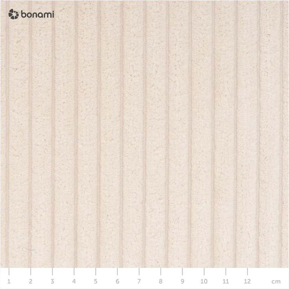 Beżowa sztruksowa sofa 274 cm Leonard – Bobochic Paris