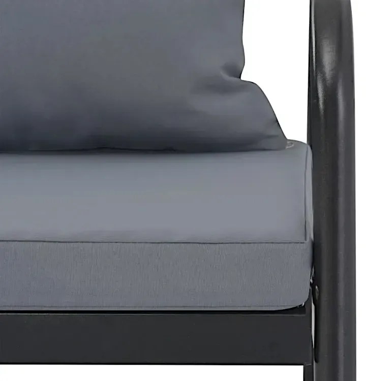 Dwuosobowa sofa ogrodowa z poduszkami - Egon
