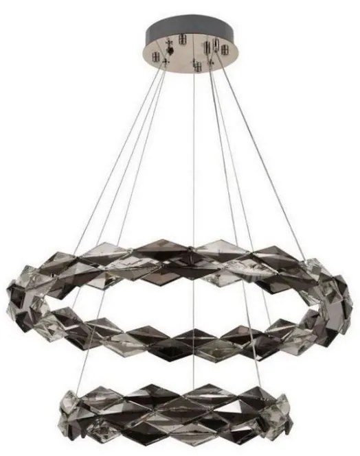 LED regulowany żyrandol na linkach LED/65W/230V 3000-6500K chrom + DO