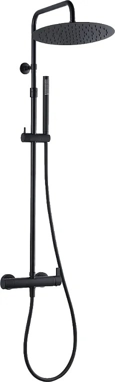 Delice II mechaniczna kolumna prysznicowa czarna